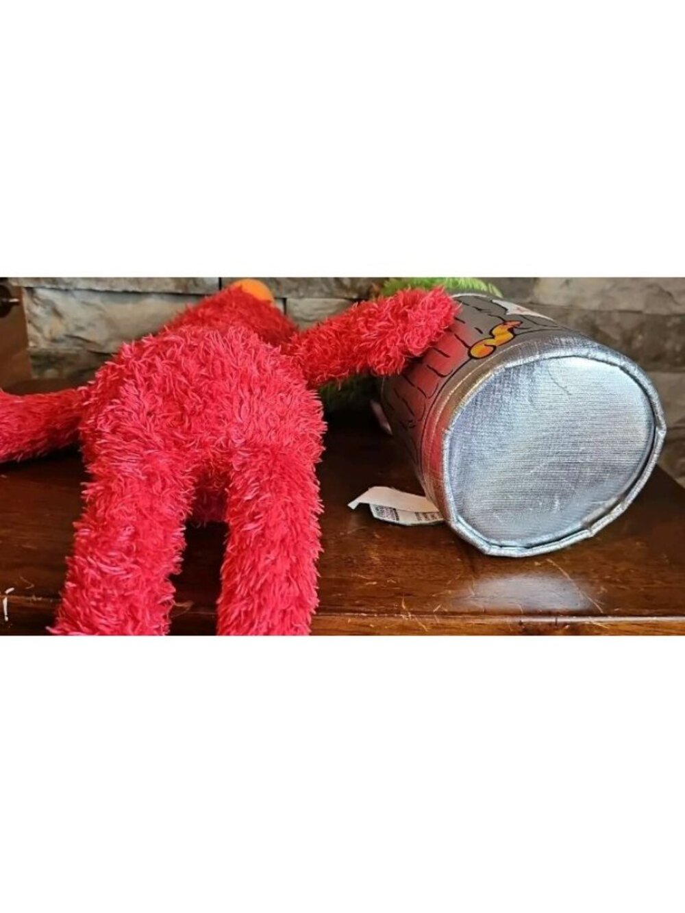Sesame Street Oscar The Grouch 2010 And Elmo 2005 Plush - Picture 10 of 10